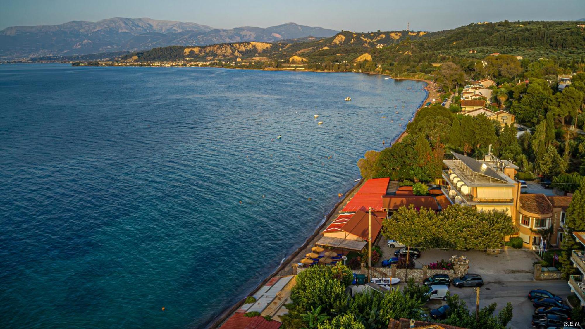 Castella Beach Hotel Alissos Buitenkant foto