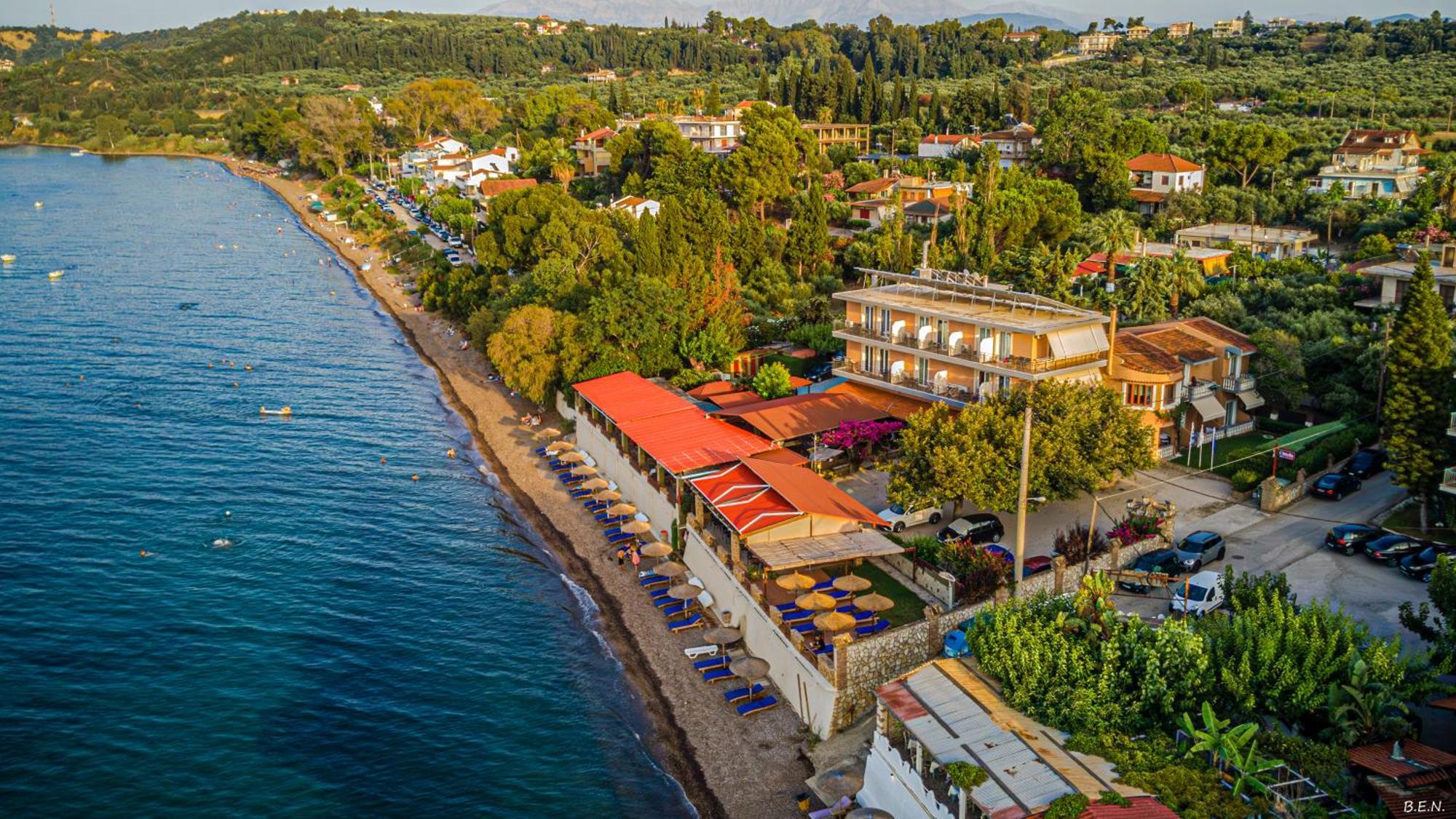 Castella Beach Hotel Alissos Buitenkant foto