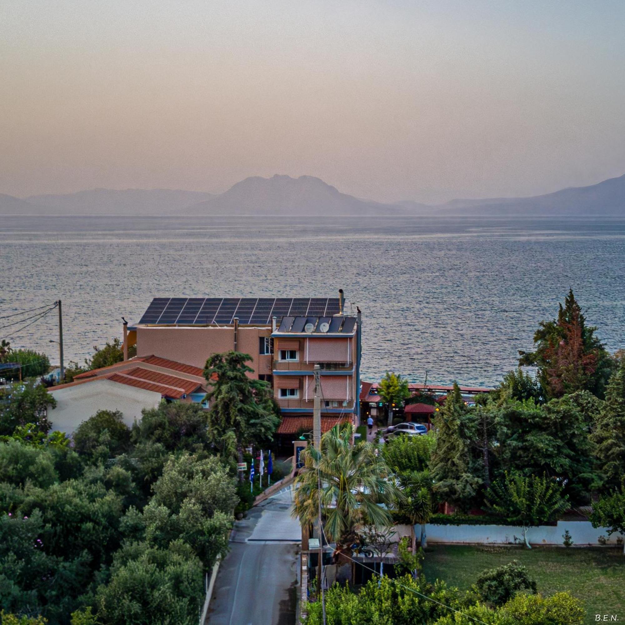 Castella Beach Hotel Alissos Buitenkant foto